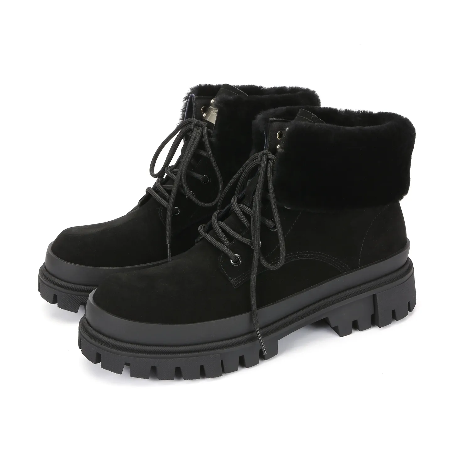 Men's men's shoes💰720💰Dolce & gabbana (DG) official website sync new style💥men's autumn and winter combat boots, warm wool lining: 1 exclusive mold opening ✅imported cowhide upper with wool lining🐑original private mold outsole✔️16-44 (38.45 custom-made, non-refundable)